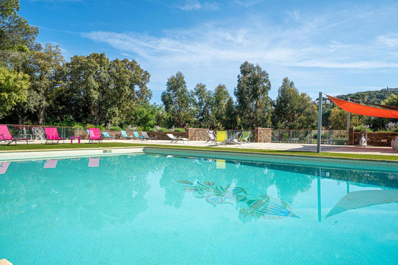 La Villa Romeo, Piscine Et Spa Sainte-Maxime Exteriör bild