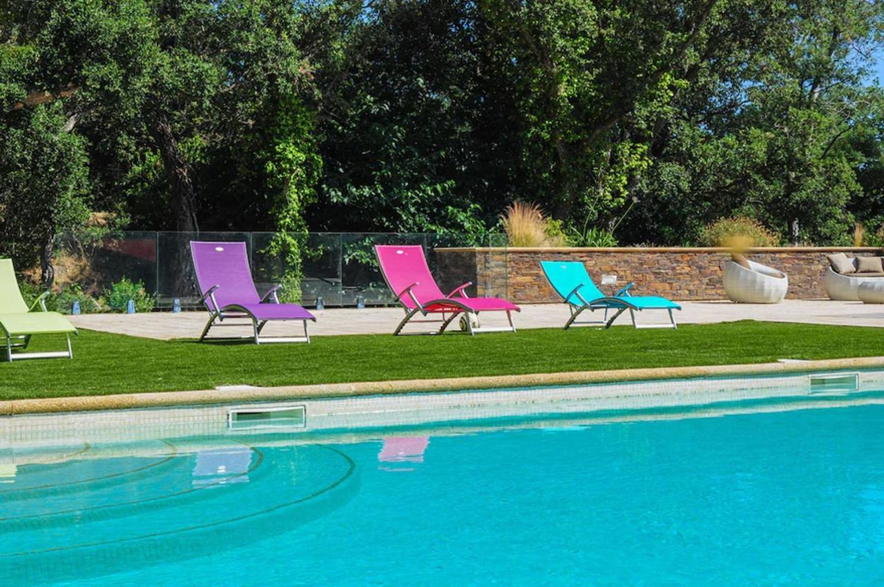 La Villa Romeo, Piscine Et Spa Sainte-Maxime Exteriör bild