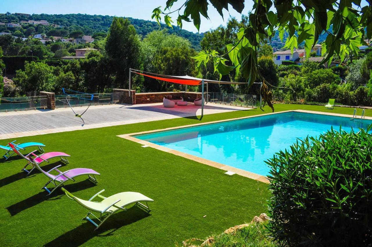 La Villa Romeo, Piscine Et Spa Sainte-Maxime Exteriör bild
