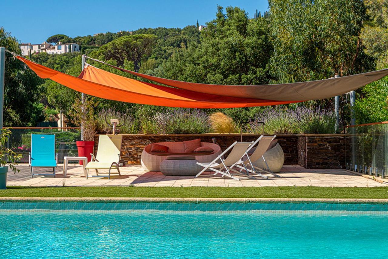La Villa Romeo, Piscine Et Spa Sainte-Maxime Exteriör bild